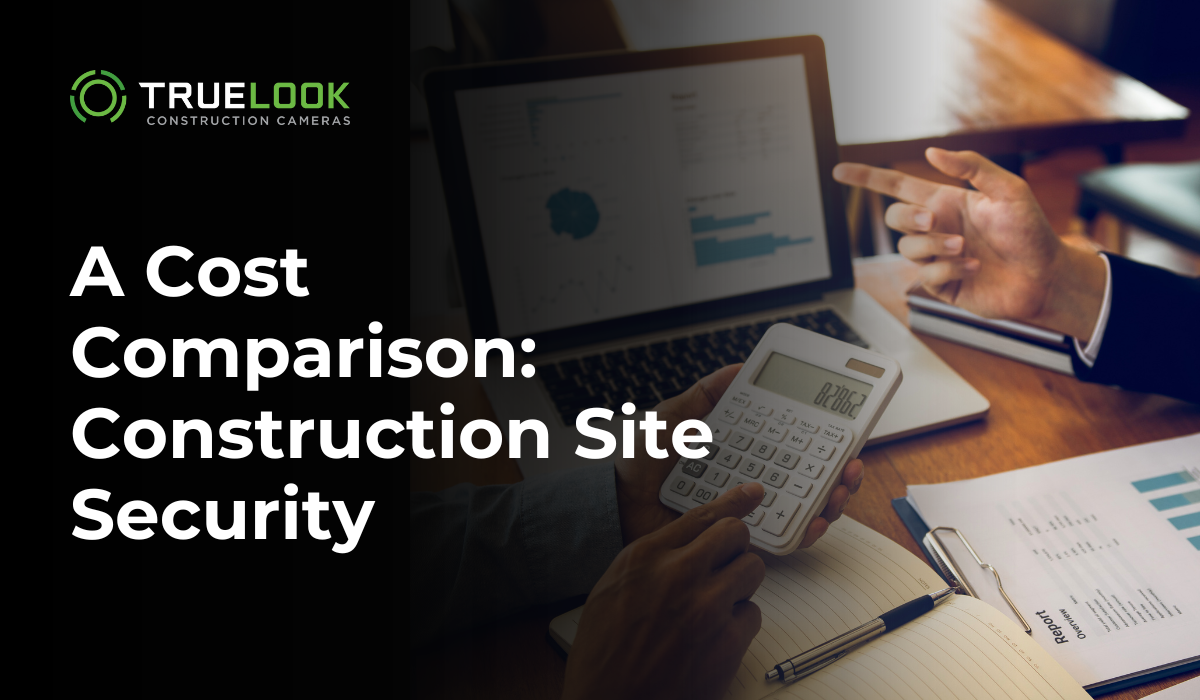 This blog talks about the construction site security ROI on construction cameras, security guards, drones, and fencing.