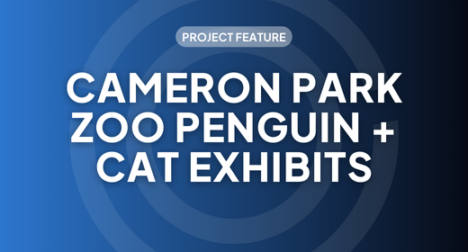 Cameron Park Zoo Penguin and Cat Exhibit