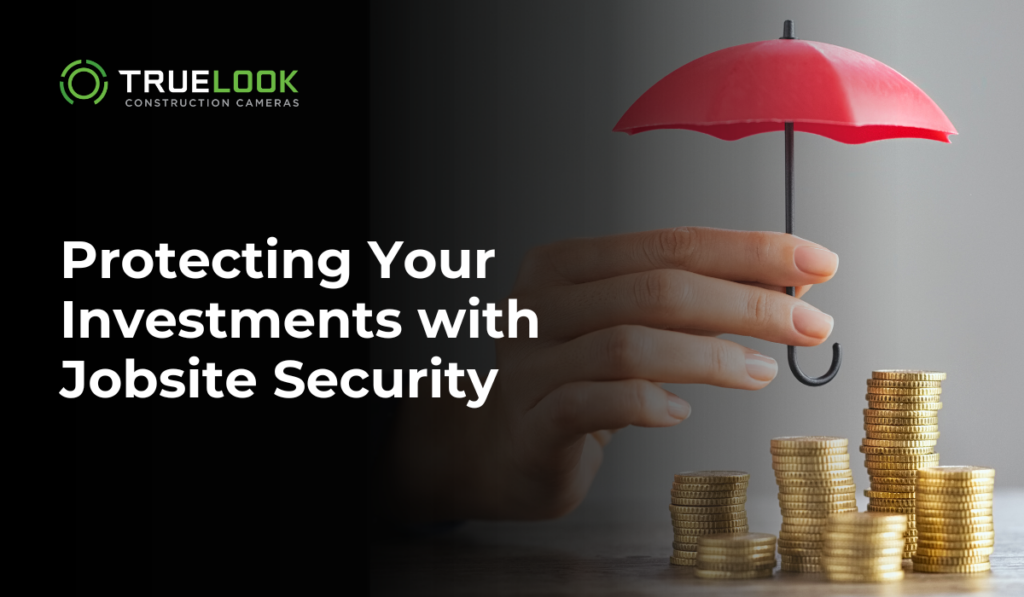 Protecting Investments with an umbrella over money